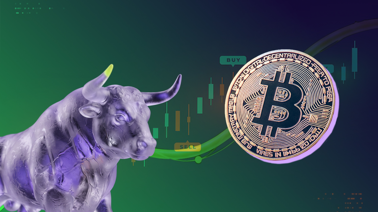 Bitcoin acompanha alta das bolsas e testa resistências